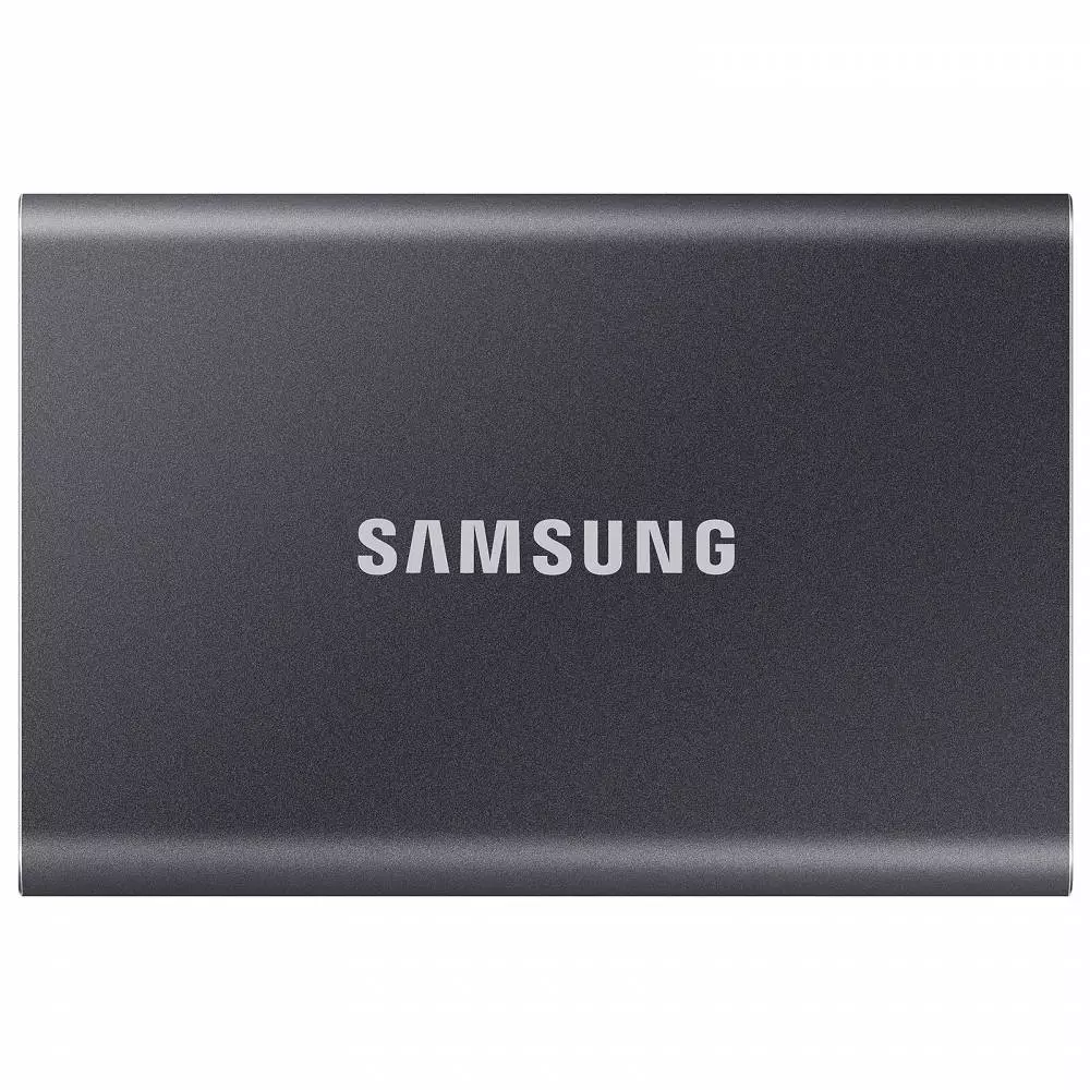 Външен SSD Samsung T7 Titan 500GB NVMe USB-C Grey - MU-PC500T/WW
