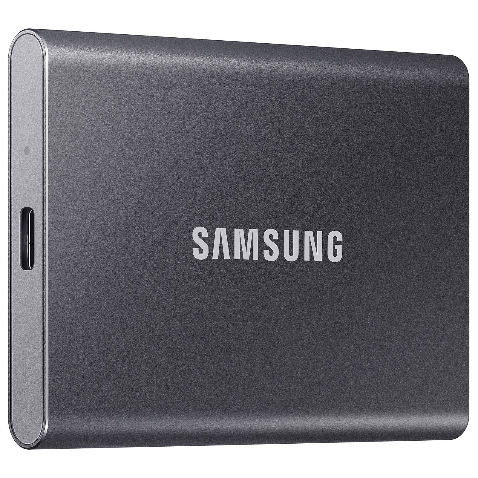 Външен SSD Samsung T7 Titan 500GB NVMe USB-C Grey - MU-PC500T/WW