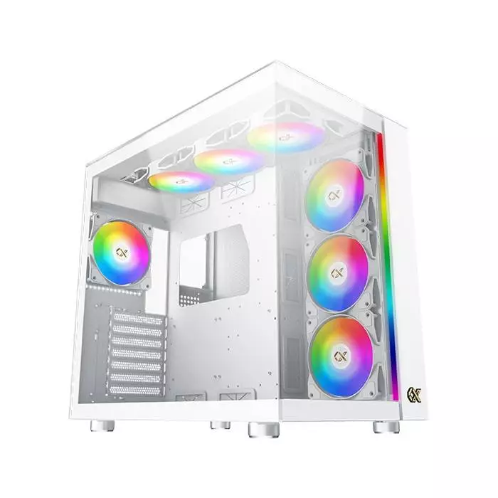 Кутия Xigmatek AQUA ULTRA ARCTIC ATX Mid-Tower Case White
