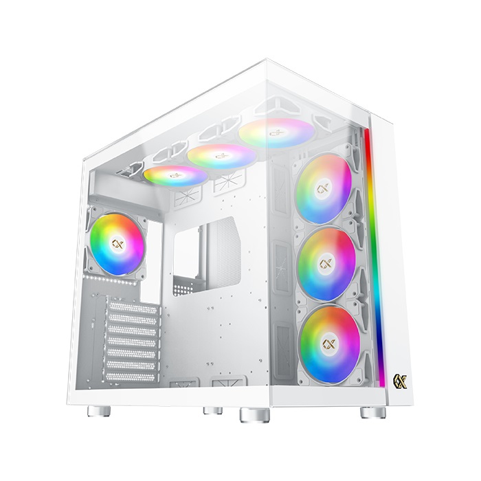 Кутия Xigmatek AQUA ULTRA ARCTIC ATX Mid-Tower Case White