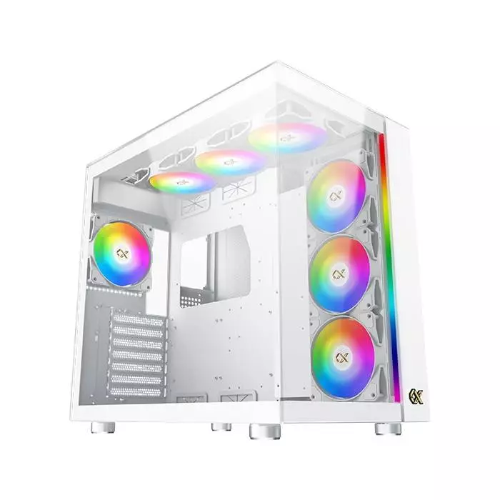 Кутия Xigmatek AQUA ULTRA ARCTIC ATX Mid-Tower Case White