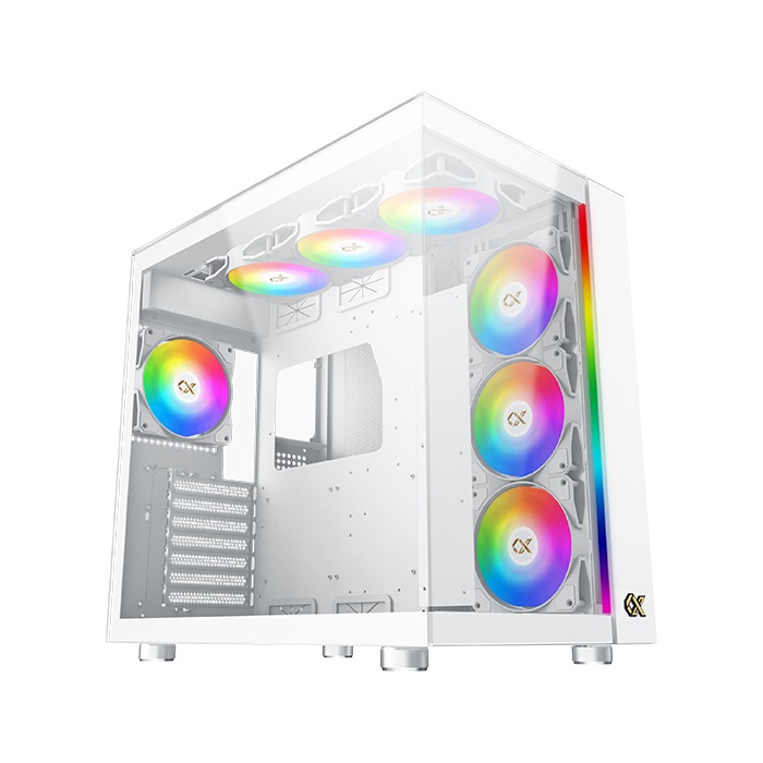 Кутия Xigmatek AQUA ULTRA ARCTIC ATX Mid-Tower Case White