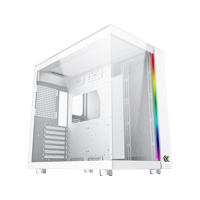 Кутия Xigmatek AQUA ULTRA ARCTIC ATX Mid-Tower Case White
