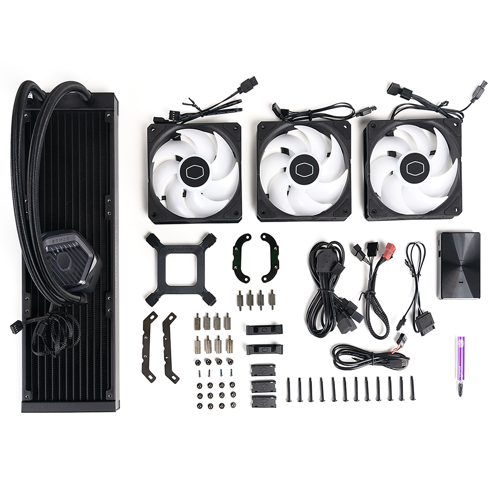 Охладител за процесор Cooler Master MasterLiquid 360 Atmos Black