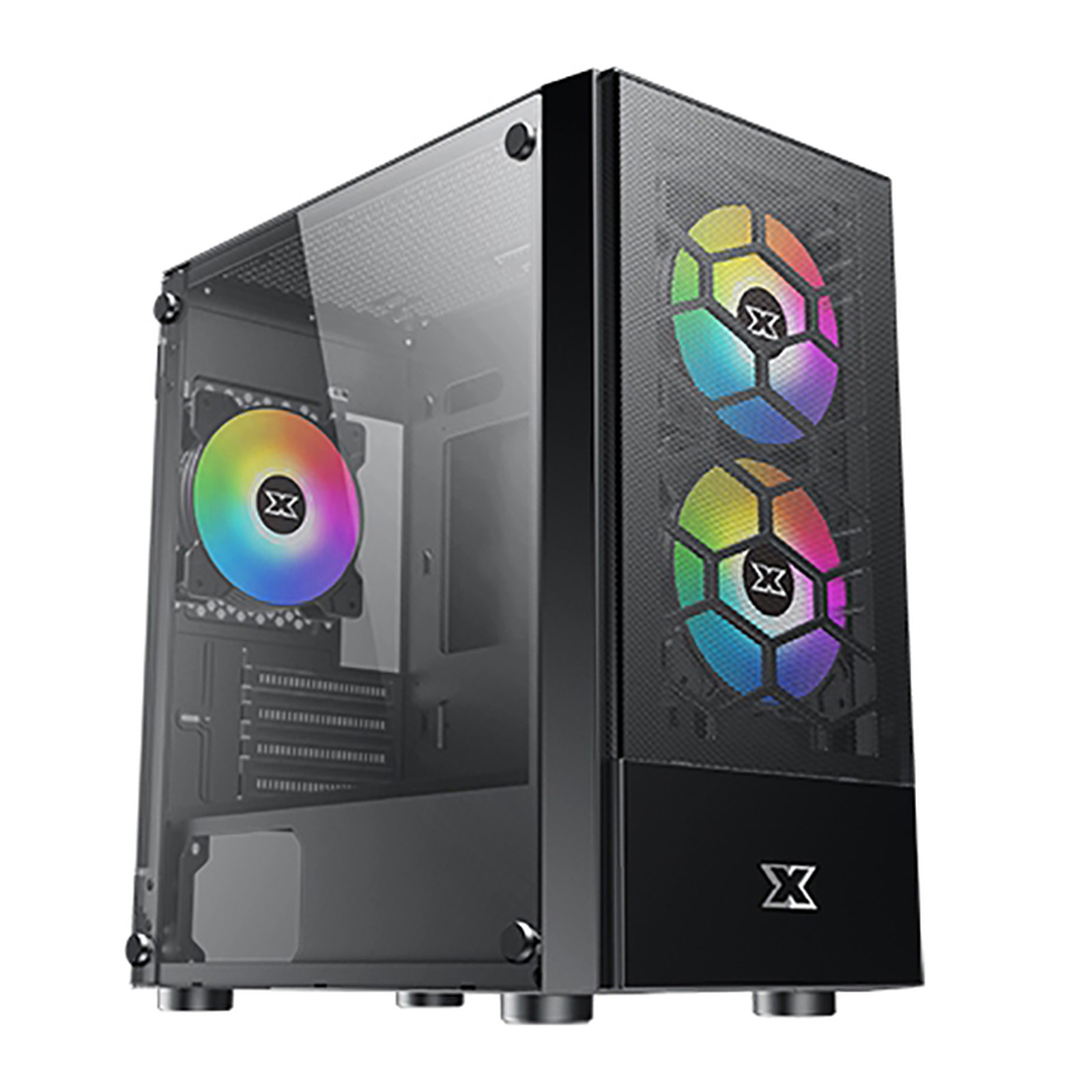 Кутия Xigmatek Oreo Mid-Tower ATX Case Fixed RGB