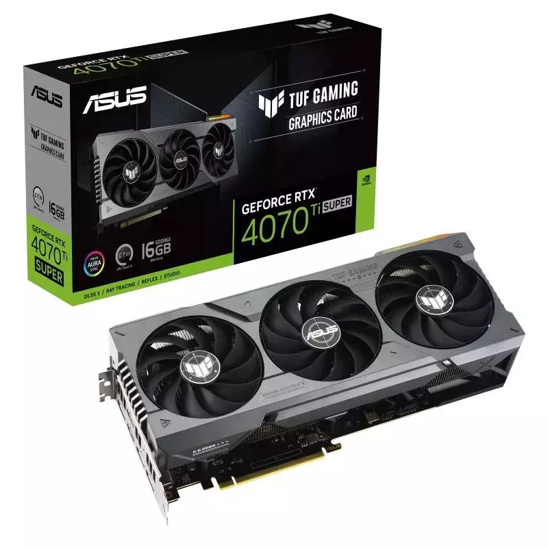 Видео карта ASUS TUF GAMING GeForce RTX 4070 Ti SUPER 16GB GDDR6X