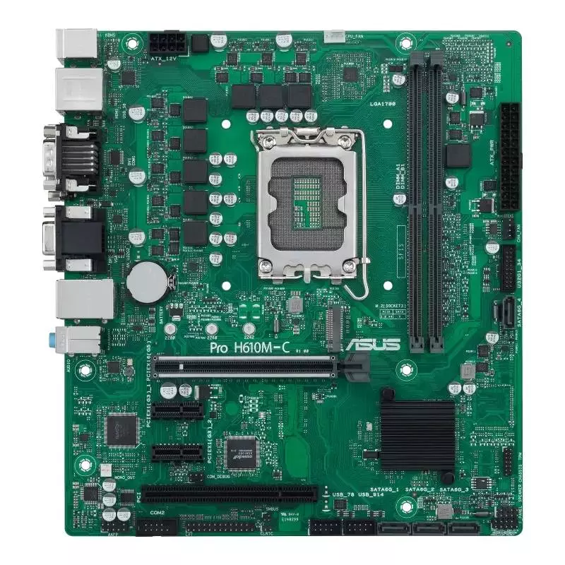Дънна платка ASUS PRO H610M-C-CSM LGA1700 DDR5 - 90MB1AT0-MOEAYC