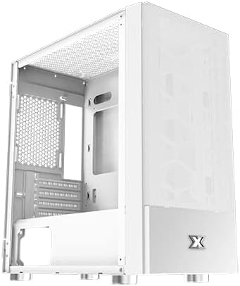 Кутия Xigmatek Oreo Arctic Mid-Tower ATX Case Fixed RGB