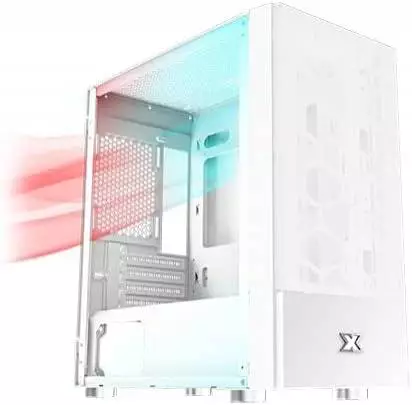 Кутия Xigmatek Oreo Arctic Mid-Tower ATX Case Fixed RGB