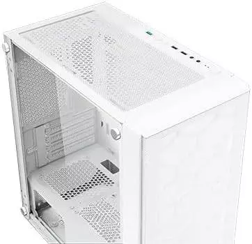 Кутия Xigmatek Oreo Arctic Mid-Tower ATX Case Fixed RGB