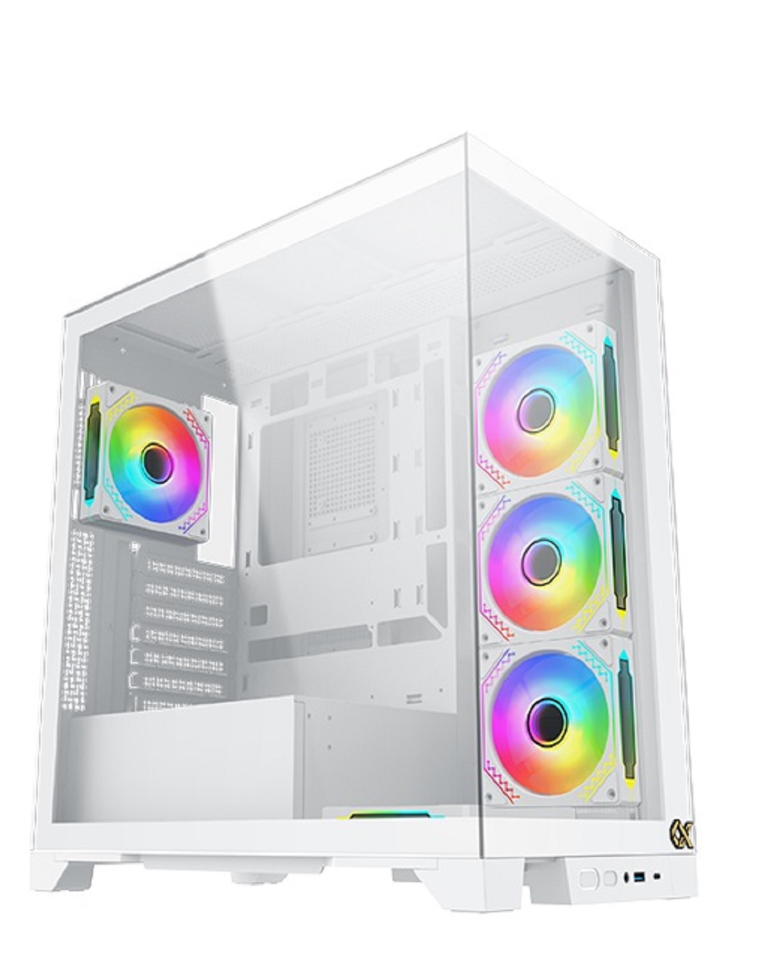 Кутия Xigmatek ENDORPHIN ULTRA ARCTIC Mid-Tower ATX CASE ARGB