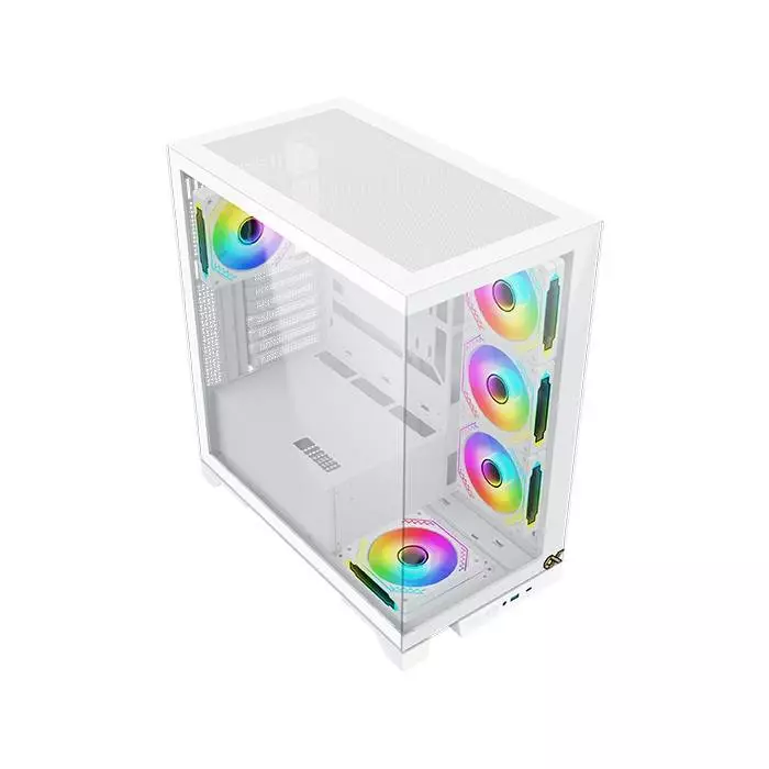 Кутия Xigmatek ENDORPHIN ULTRA ARCTIC Mid-Tower ATX CASE ARGB