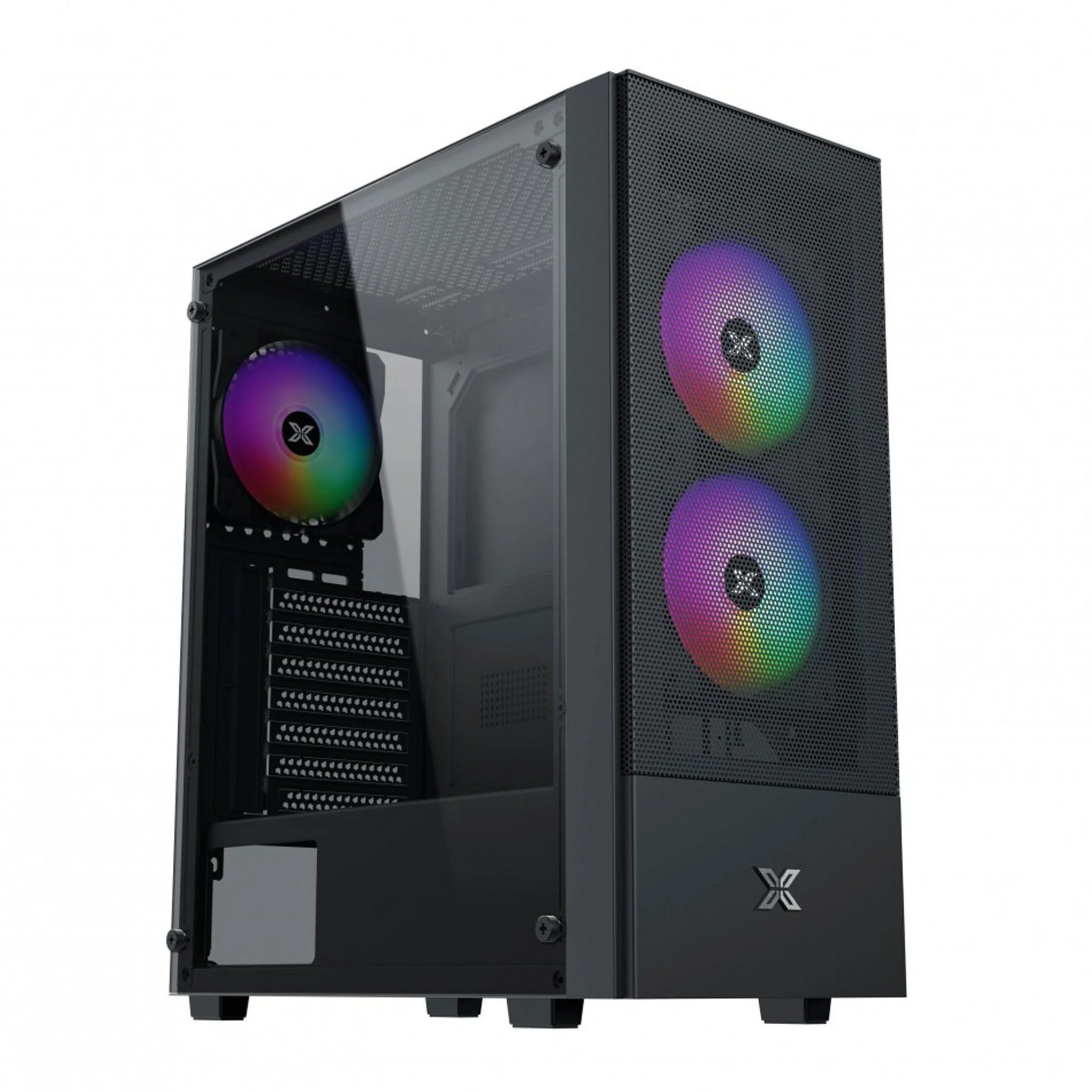 Корпус Xigmatek HERO II AIR 3F Fixed ARGB Mid-Tower ATX Case