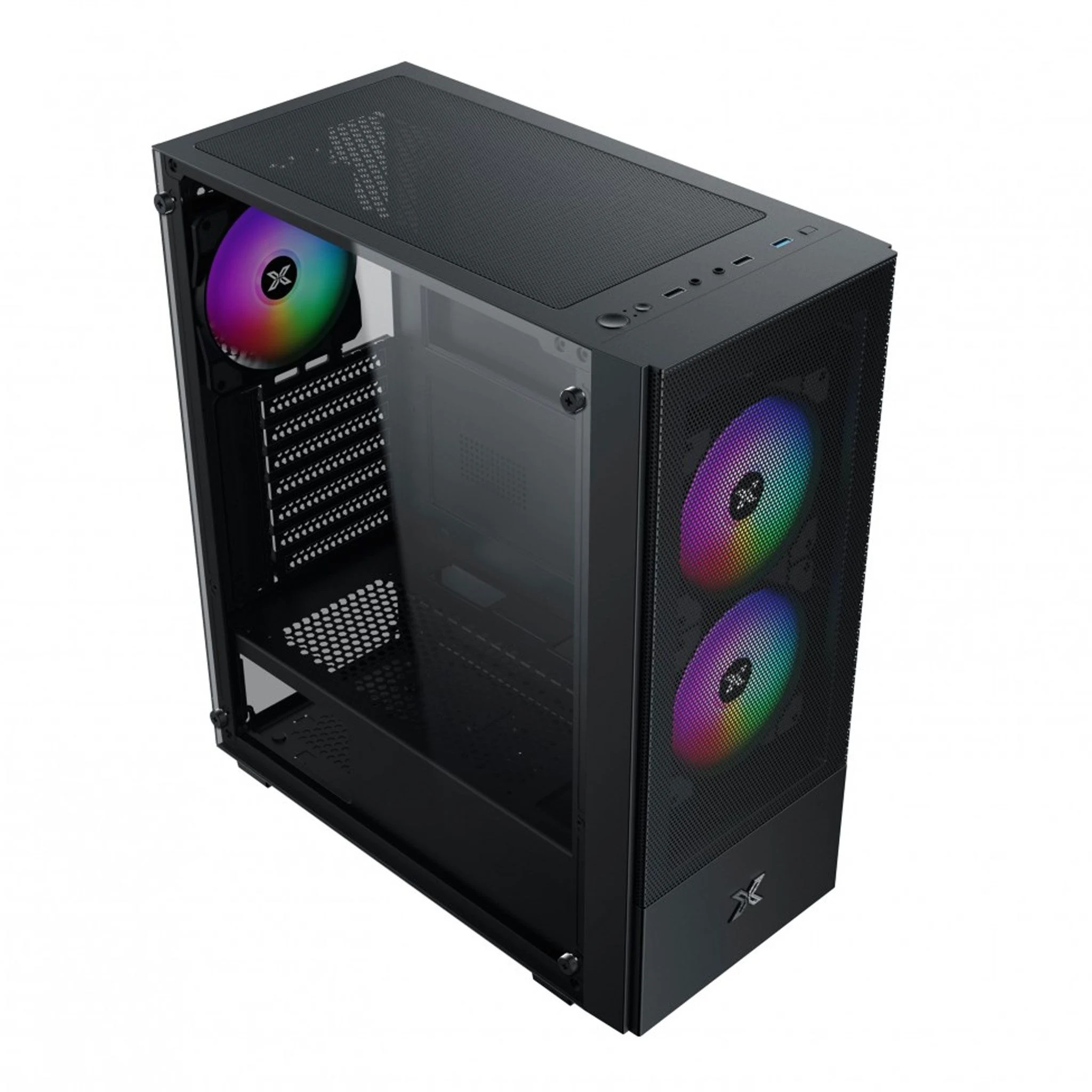 Корпус Xigmatek HERO II AIR 3F Fixed ARGB Mid-Tower ATX Case
