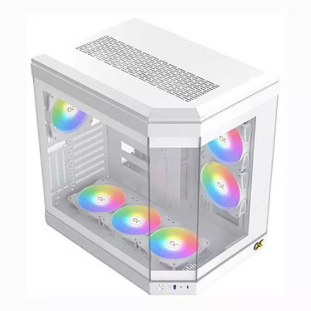 Кутия Xigmatek CUBI ARCTIC ARGB Mid-Tower ATX Case