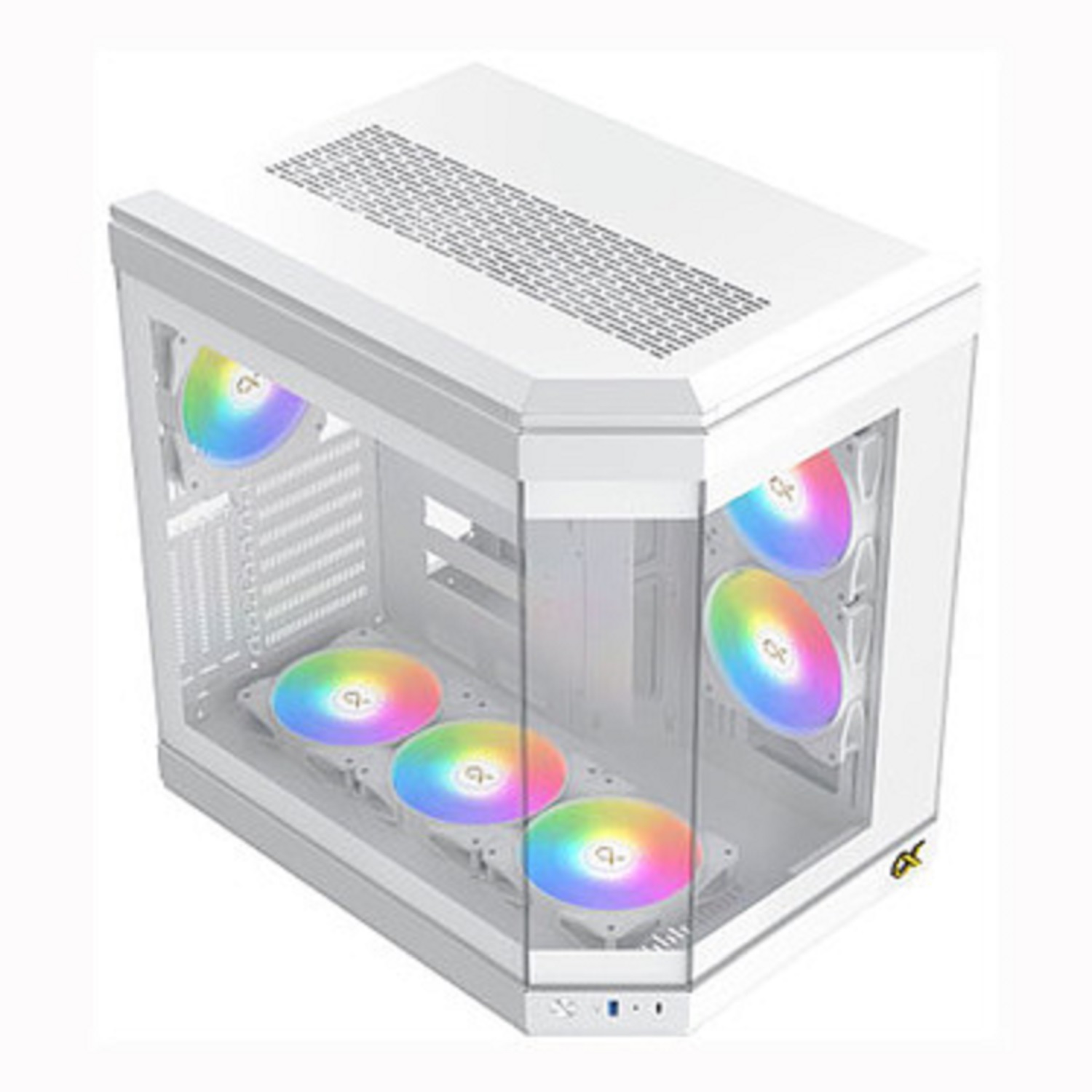 Кутия Xigmatek CUBI ARCTIC ARGB Mid-Tower ATX Case