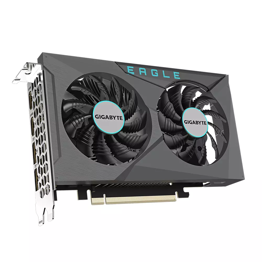 Видео карта Gigabyte GeForce RTX 3050 EAGLE OC 6GB GDDR6