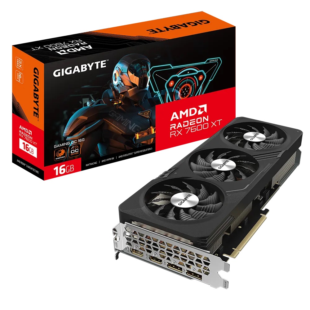 Видео карти Gigabyte AMD Radeon RX 7600 XT GAMING OC 16G