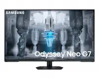Монитор Samsung Odessey Neo G7 LS43CG700 43", VA Mini-LED, UHD 4K 3840x2160, 144Hz, 1ms, HDR10, AMD FreeSync Premium