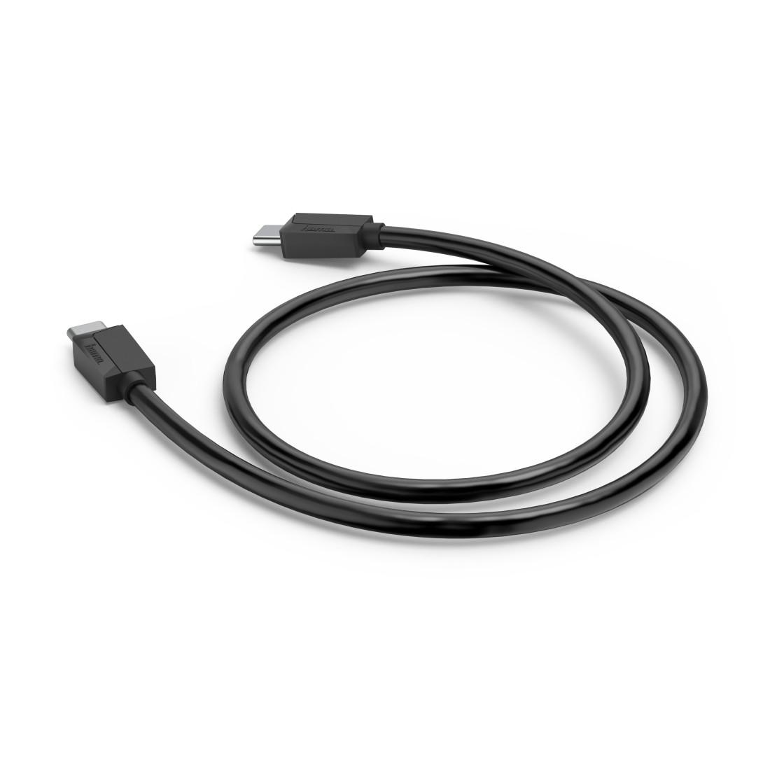 HAMA Câble USB-C, E-Marker, USB 3.2 Gen2, 10 Gbit/s, 5 A, 100 W, 2,00 m