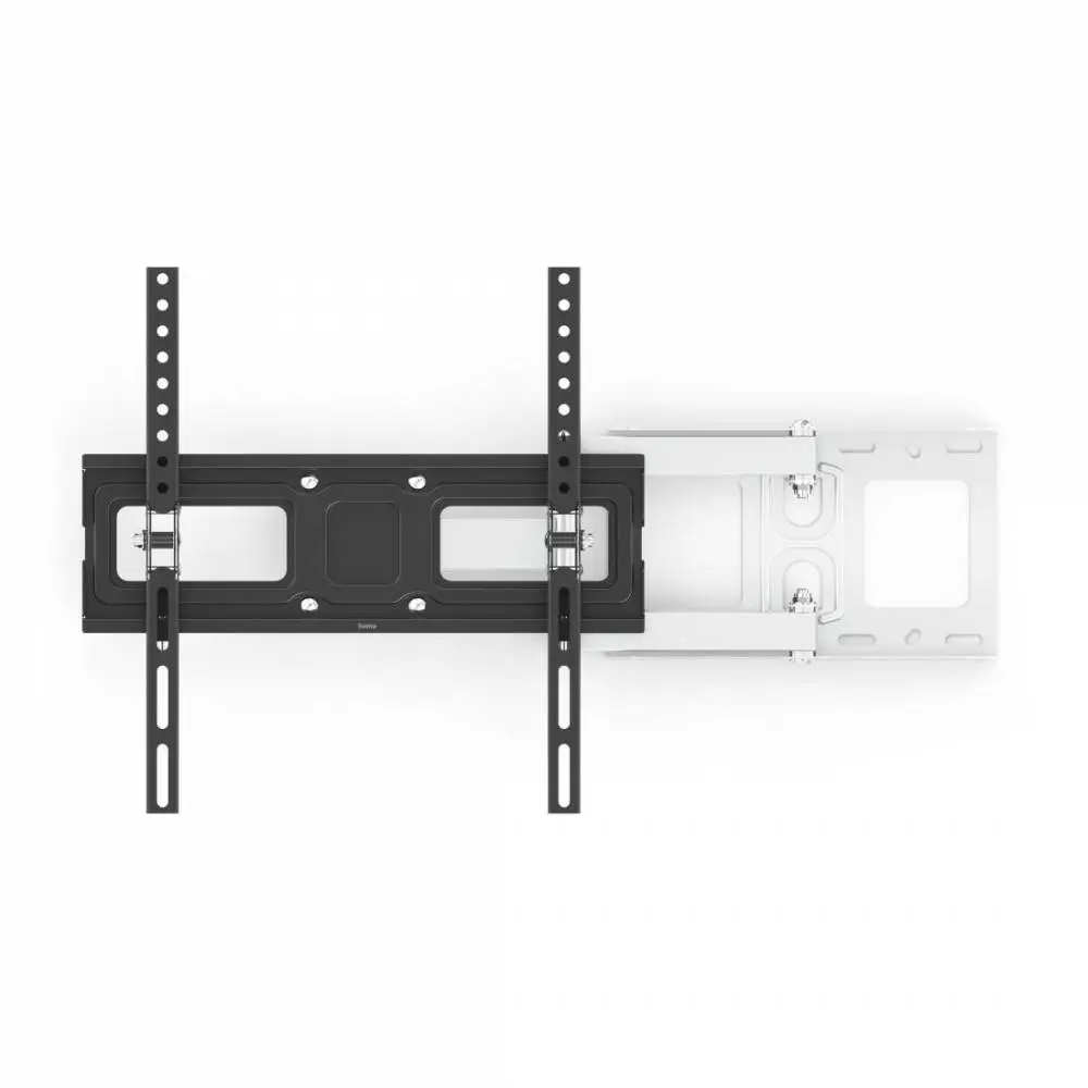 Стойка за TV, 165 см (65"), до 35 кг, черно/бяло