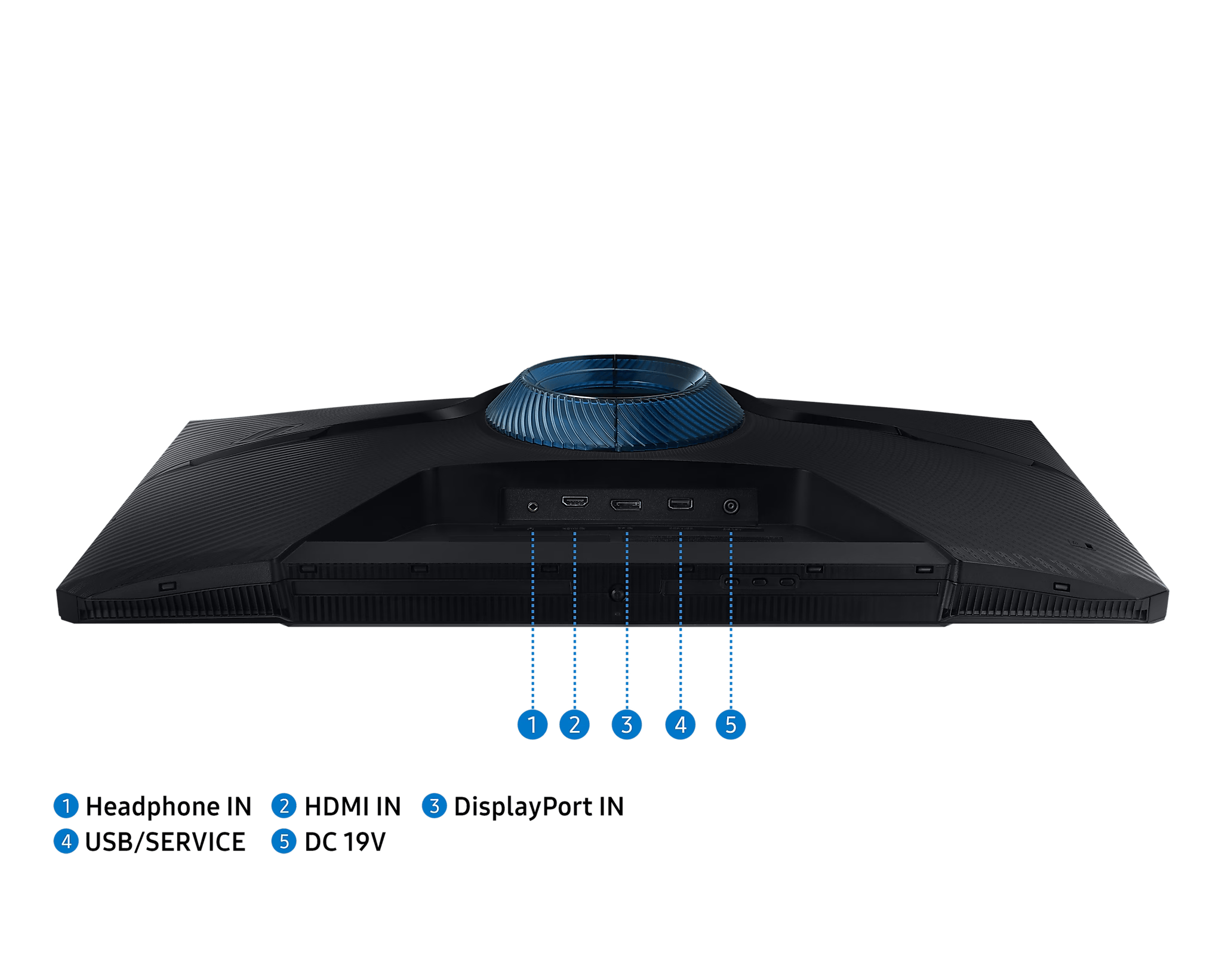 Монитор Samsung Odyssey G5 LS27AG520, 27" IPS, QHD 2560x1440 , 165 Hz, 1 ms, G-Sync,FreeSync, DP, HDMI, Black