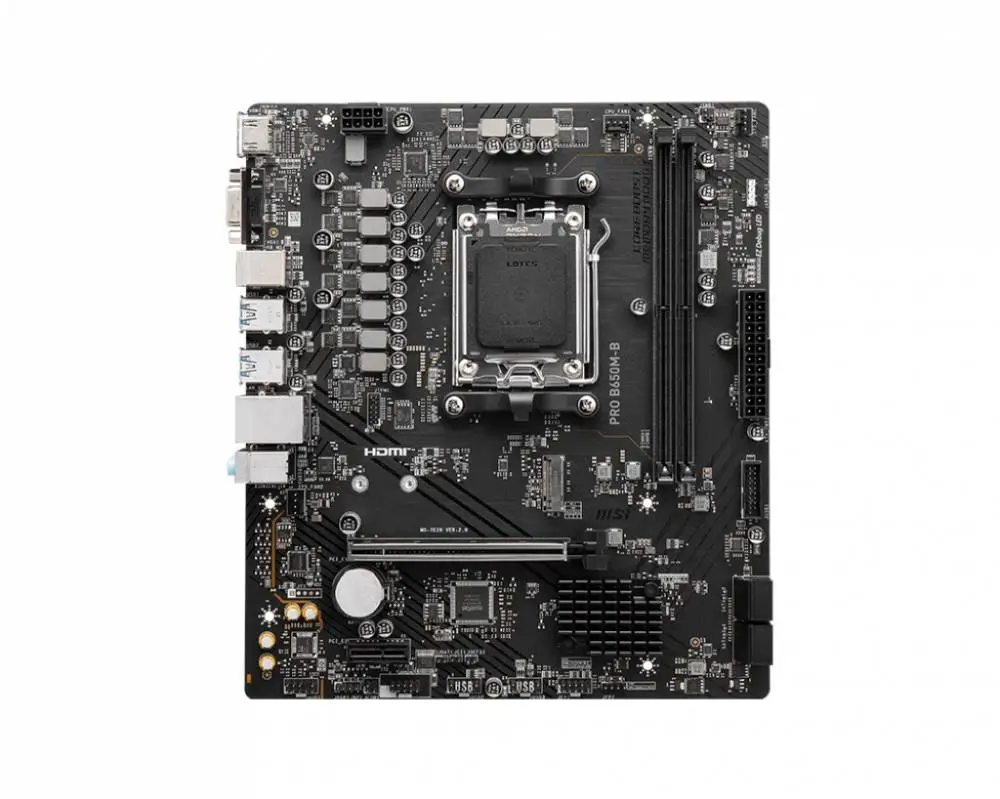 Дънна платка MSI PRO B650M-B AM5