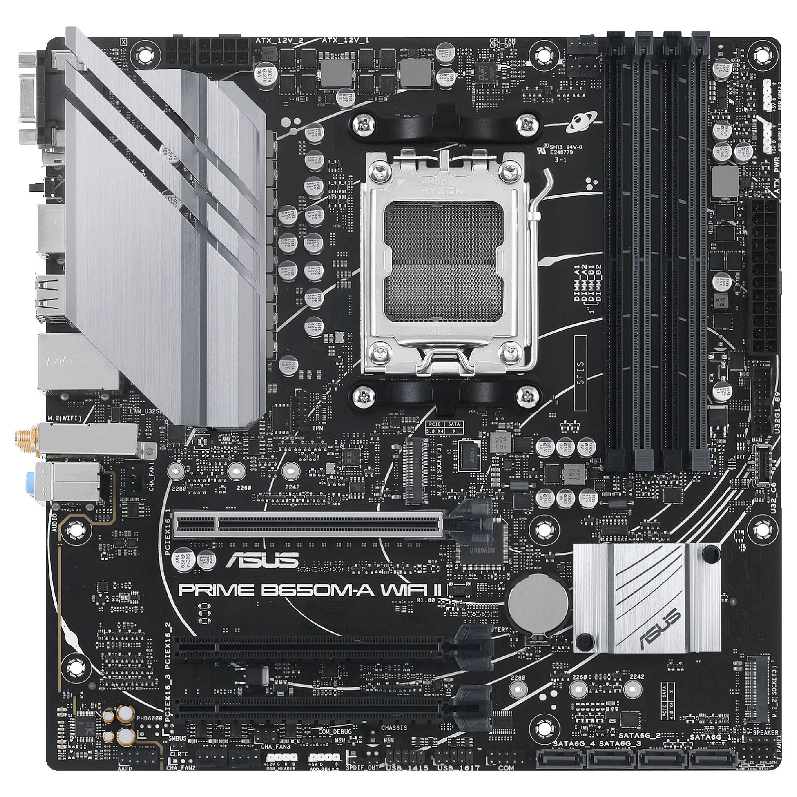 Дънна платка ASUS PRIME B650M-A WIFI II - 90MB1EG0-M0EAY0