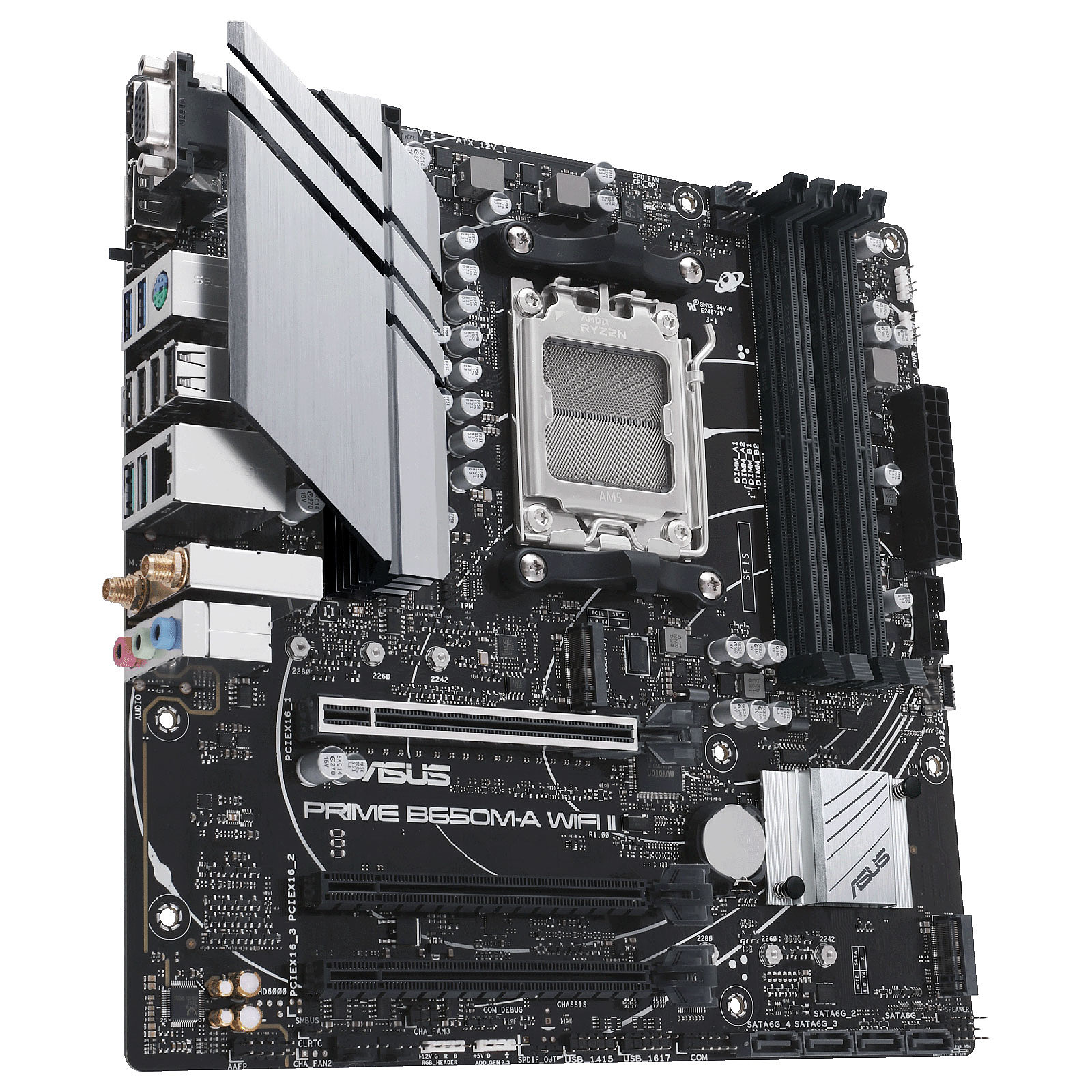 Дънна платка ASUS PRIME B650M-A WIFI II - 90MB1EG0-M0EAY0
