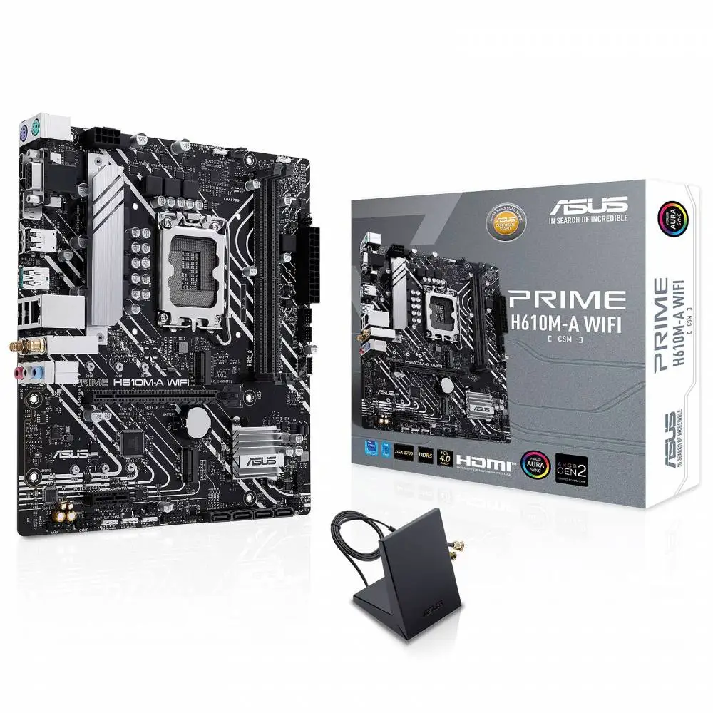 Дънна платка ASUS PRIME H610M-A WIFI LGA1700