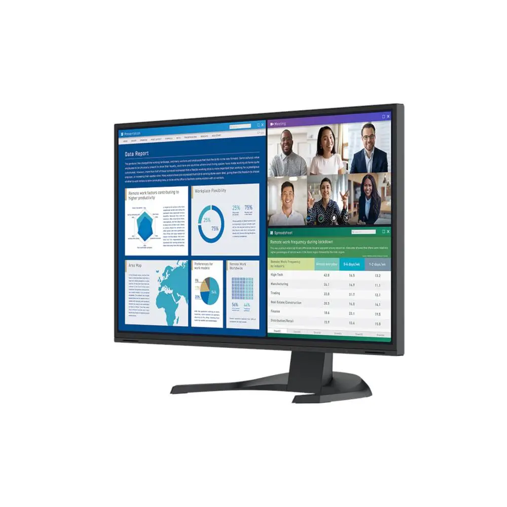Монитор EIZO EV2740X-BK, 27", IPS, 4K UHD 3840x2160, 60Hz, 5ms, USB-C, LAN, DP, HDMI