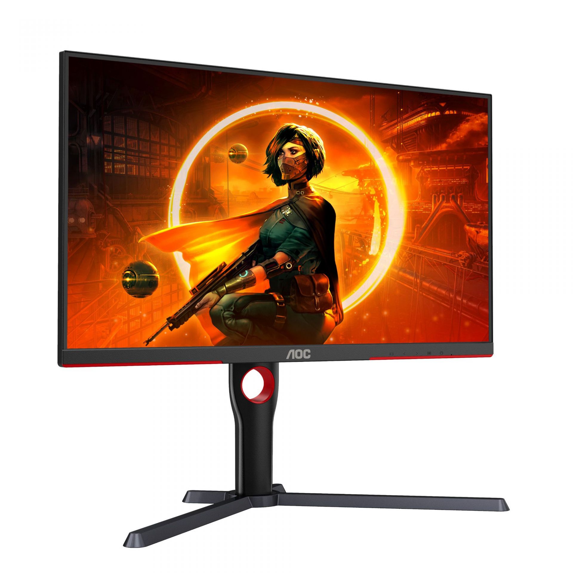 Монитор AOC Q27G3XMN/BK, 27", IPS MiniLED, QHD 2560x1440, 180Hz, 1ms, HDR1000, Adaptive Sync  