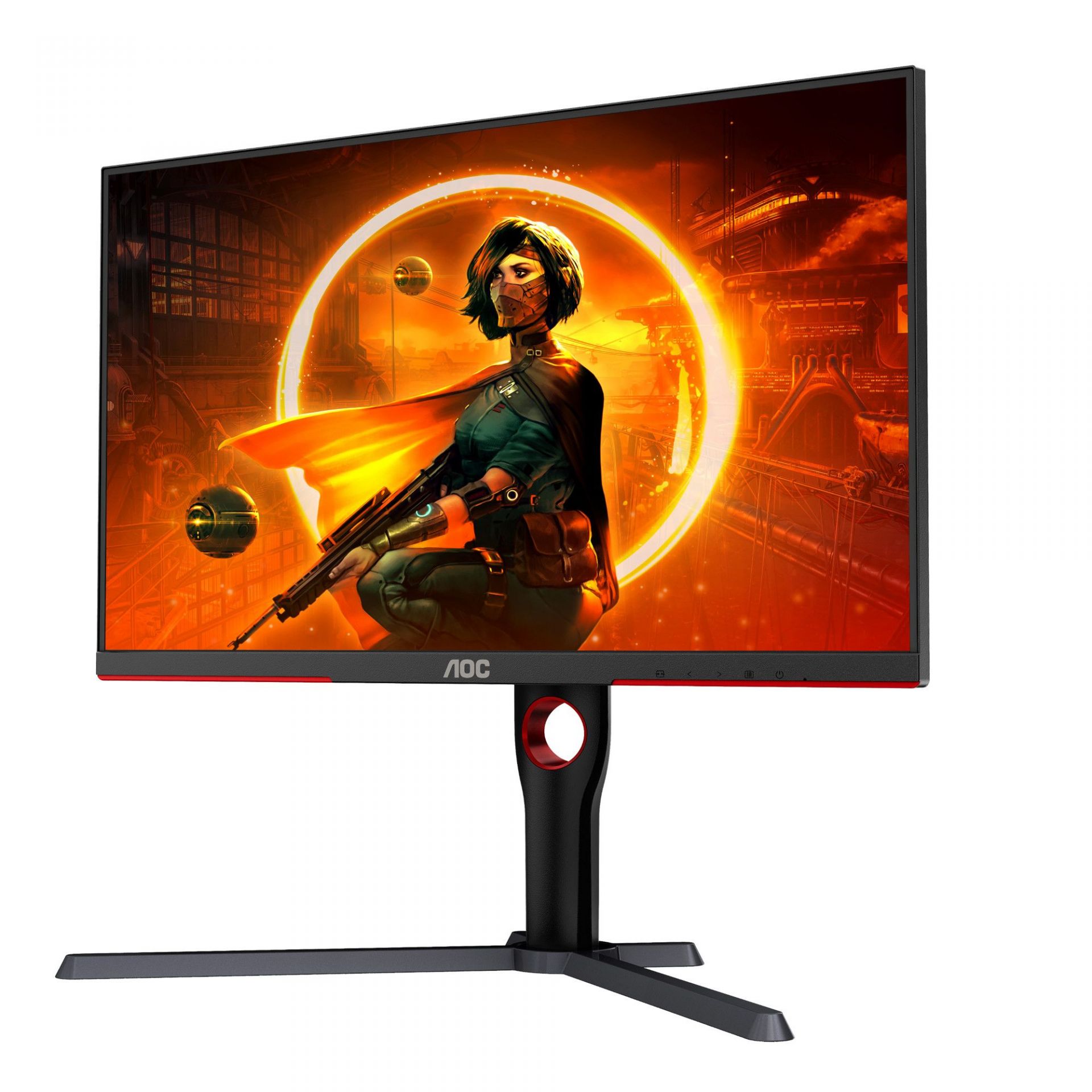 Монитор AOC Q27G3XMN/BK, 27", IPS MiniLED, QHD 2560x1440, 180Hz, 1ms, HDR1000, Adaptive Sync  