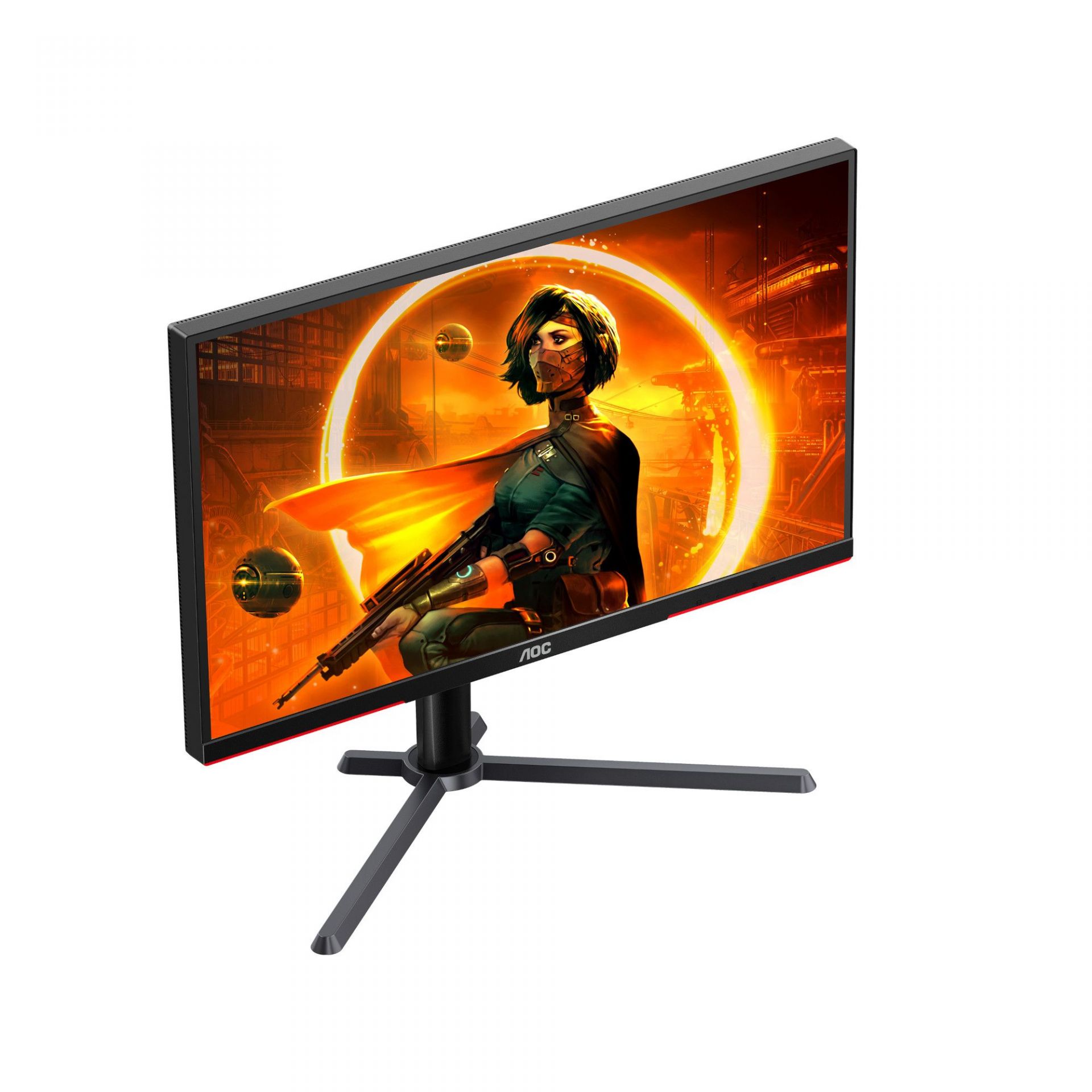 Монитор AOC Q27G3XMN/BK, 27", IPS MiniLED, QHD 2560x1440, 180Hz, 1ms, HDR1000, Adaptive Sync  