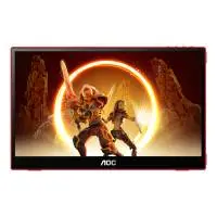 Монитор AOC 16G3 GAMING Portable 15.6", IPS, FHD 1920x1080, 144Hz, 4ms, HDMI, USB-C, AMD FreeSync/G-Sync