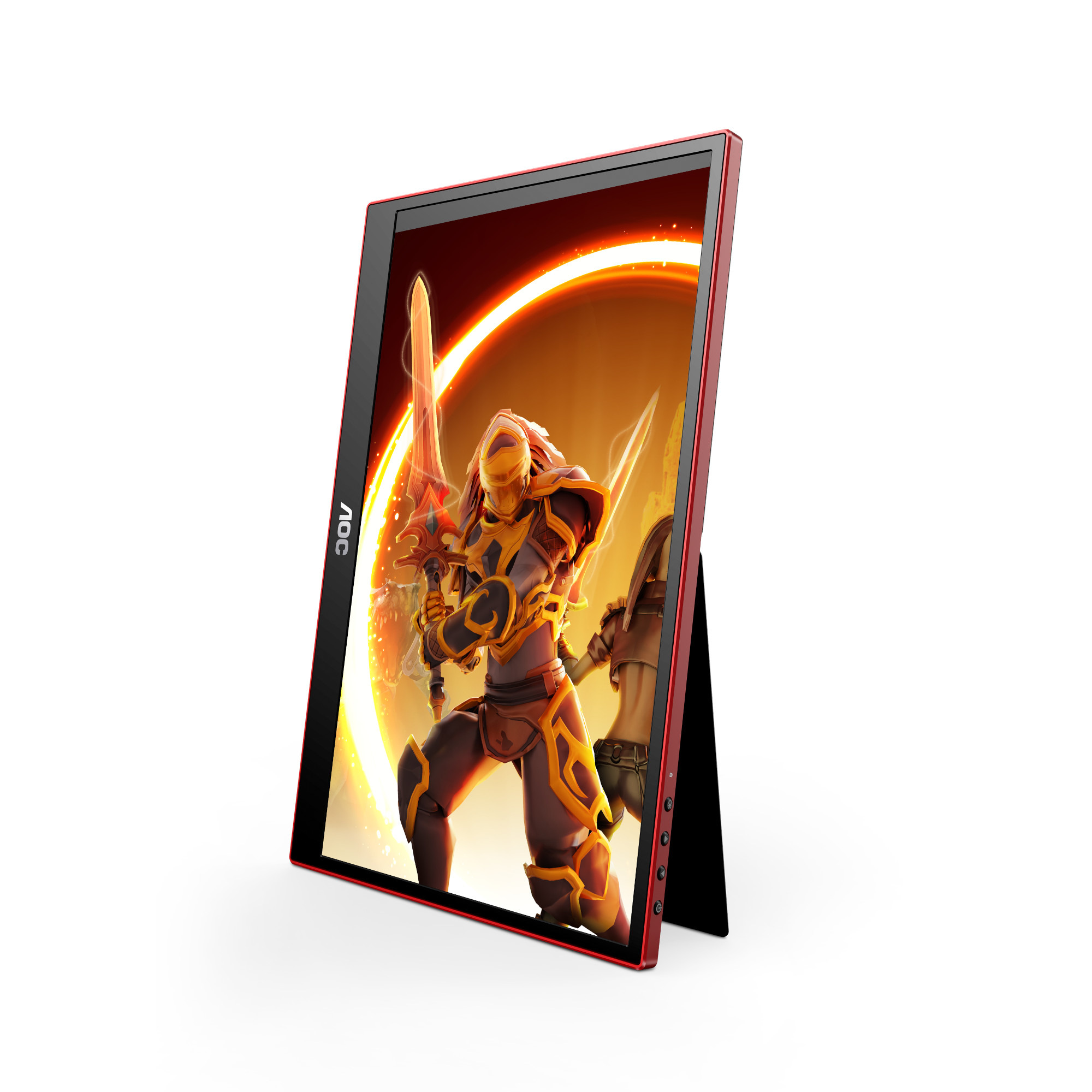 Монитор AOC 16G3 GAMING Portable 15.6", IPS, FHD 1920x1080, 144Hz, 4ms, HDMI, USB-C, AMD FreeSync/G-Sync