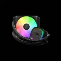Водно охлаждане за процесор Gamdias AURA GL120 v2 Black aRGB Water Cooling 120mm