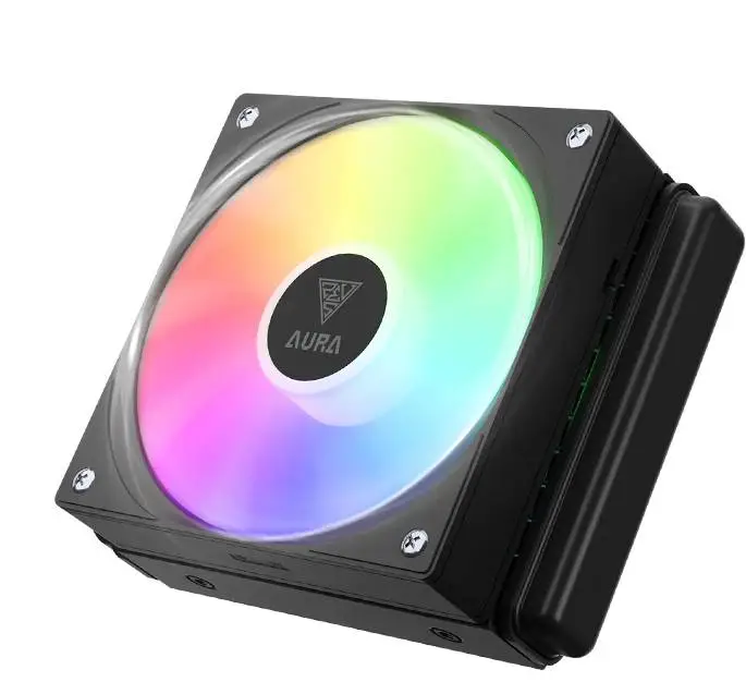 Водно охлаждане за процесор Gamdias AURA GL120 v2 Black aRGB Water Cooling 120mm