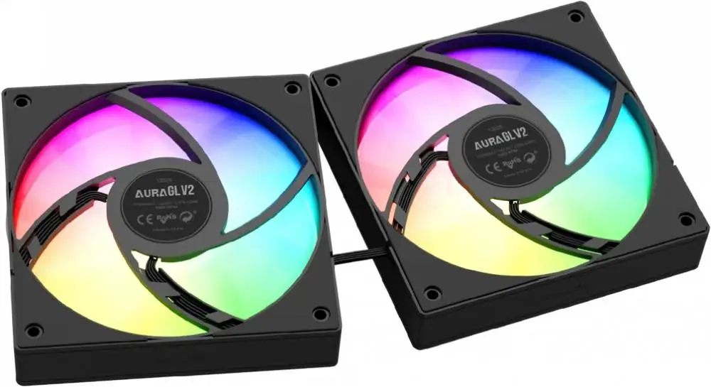 Водно охлаждане за процесор Gamdias AURA GL120 v2 Black aRGB Water Cooling 120mm
