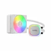  Водно охлаждане за процесор Gamdias AURA GL120 v2 White aRGB Water Cooling 120mm