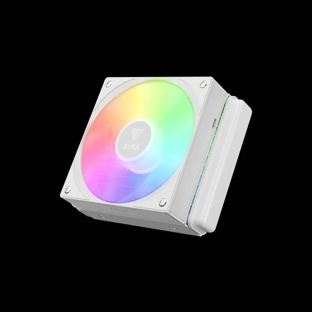  Водно охлаждане за процесор Gamdias AURA GL120 v2 White aRGB Water Cooling 120mm