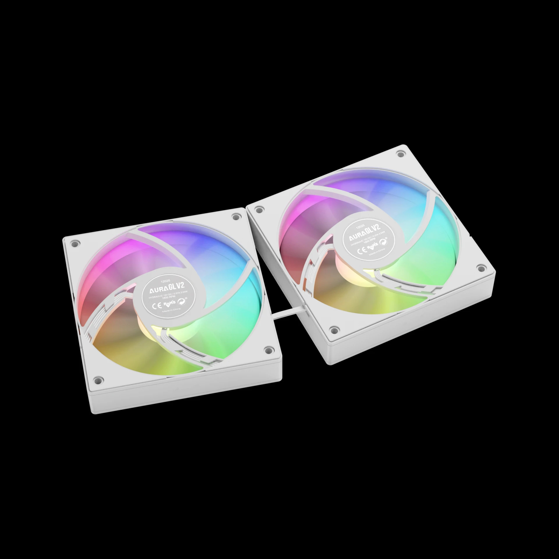  Водно охлаждане за процесор Gamdias AURA GL120 v2 White aRGB Water Cooling 120mm