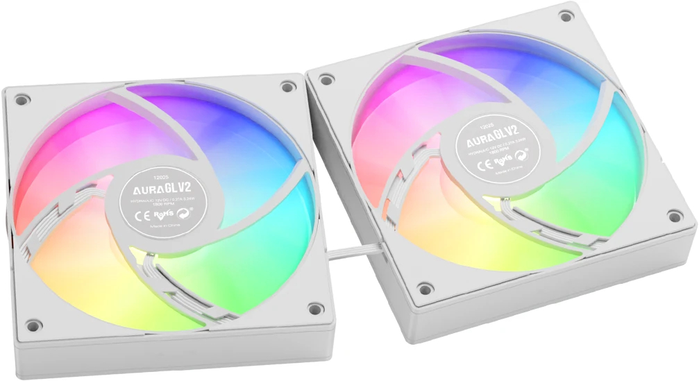  Водно охлаждане за процесор Gamdias AURA GL120 v2 White aRGB Water Cooling 120mm