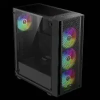 Кутия Gamdias AURA GC2 Elite Black Case ATX Mesh RGB Tempered Glass