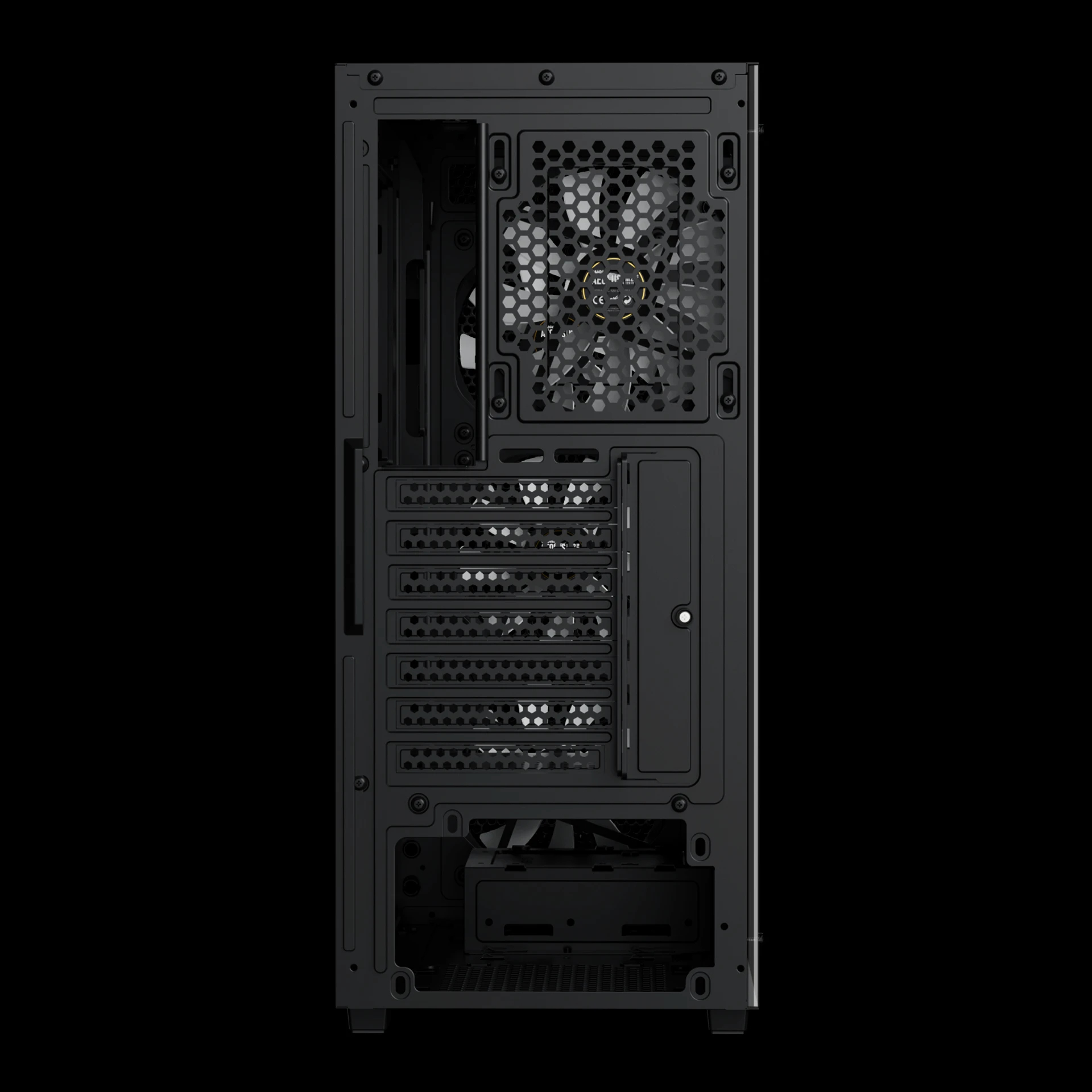 Кутия Gamdias AURA GC2 Elite Black Case ATX Mesh RGB Tempered Glass