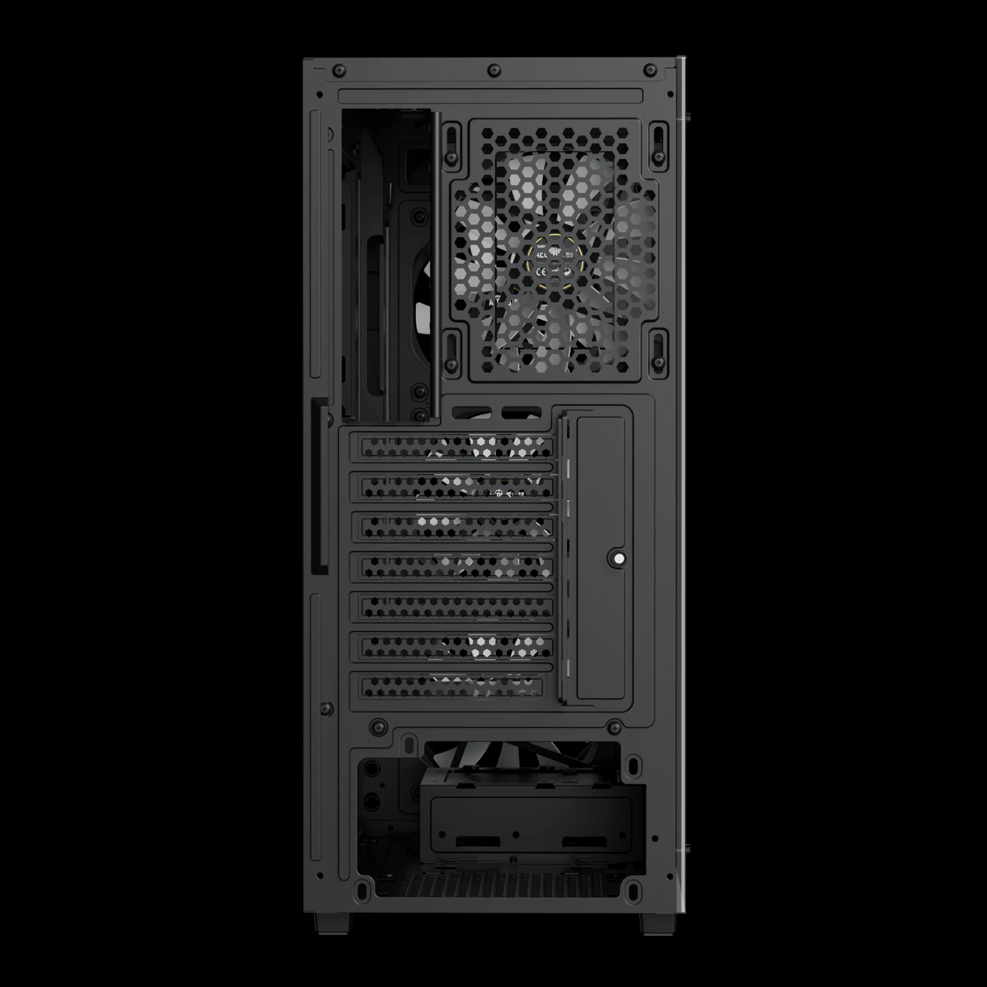 Кутия Gamdias AURA GC1 Elite Black Case ATX Mesh RGB Tempered Glass
