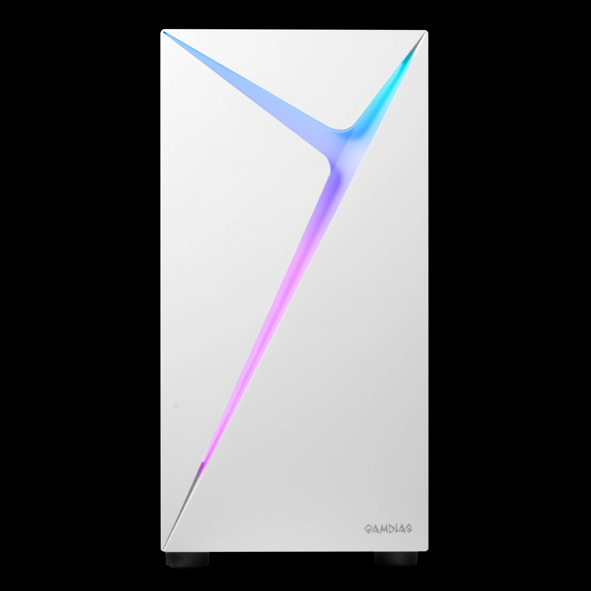 Кутия Gamdias ARGUS E4 Elite White RGB Case ATX Tempered Glass