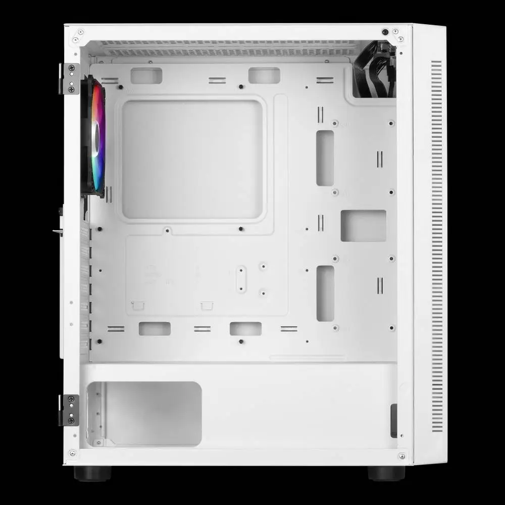 Кутия Gamdias ARGUS E4 Elite White RGB Case ATX Tempered Glass