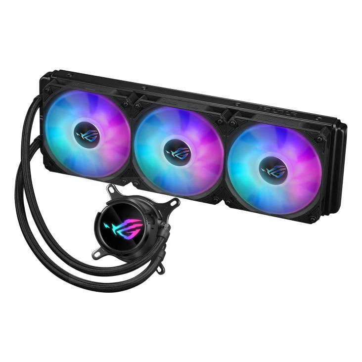 Водно охлаждане за процесор ASUS ROG Strix LC III 360 ARGB AIO CPU Liquid Cooler - 90RC00T1-M0UAY0 