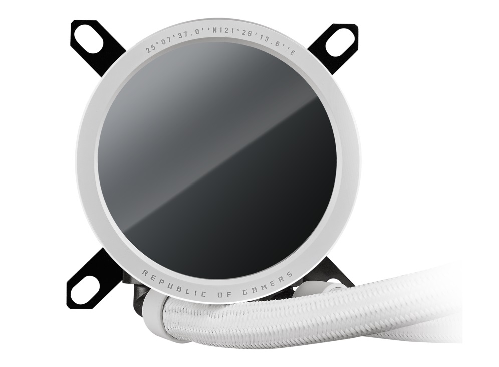 Водно охлаждане за процесор ASUS ROG Strix LC III 240 ARGB White AIO CPU Liquid Cooler - 90RC00S2-M0UAY0